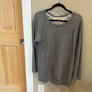 Wilfred Grey Long Sweatshirt Oversized Light Japanese Fabric XS